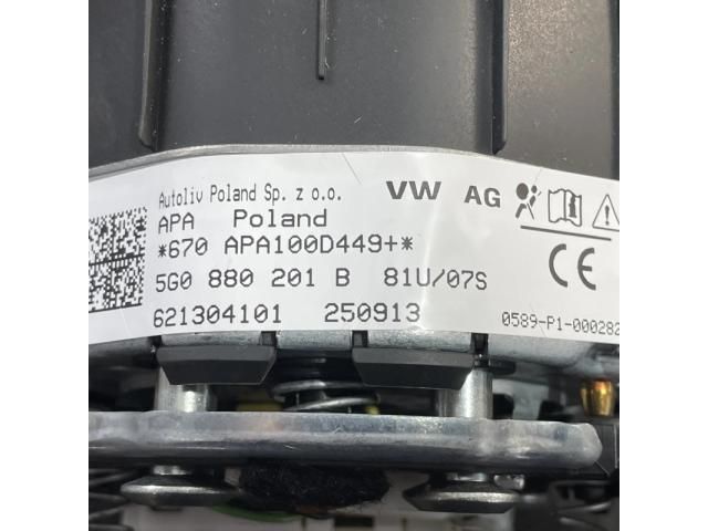 bontott VW GOLF VII Kormánylégzsák