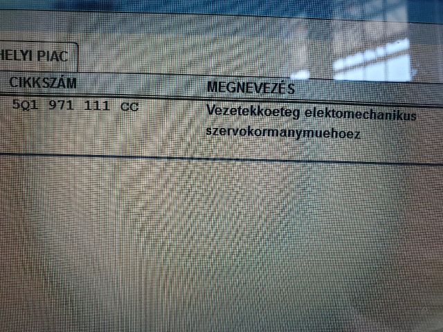 bontott VW GOLF VII Kormánymű (Elektromos)