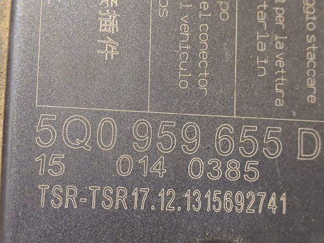 bontott VW GOLF VII Légzsák Elektronika