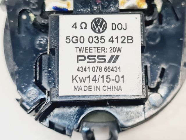 bontott VW GOLF VII Magassugárzó Hangszóró