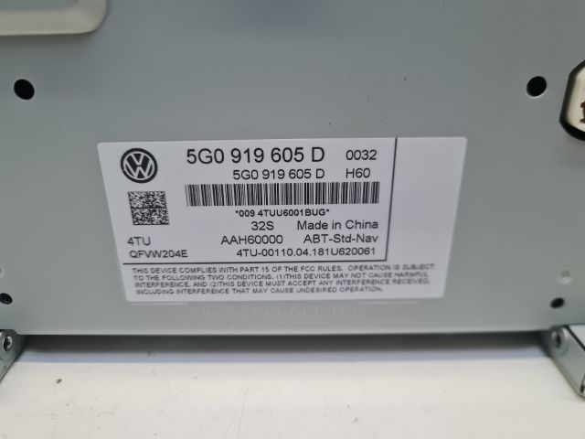 bontott VW GOLF VII Multifunkciós Kijelző