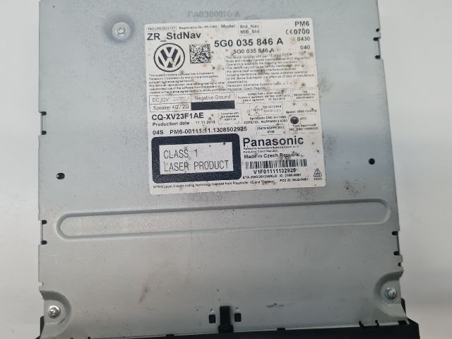 bontott VW GOLF VII Multifunkciós Kijelző