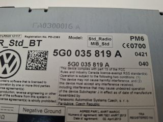 bontott VW GOLF VII Multifunkciós Kijelző