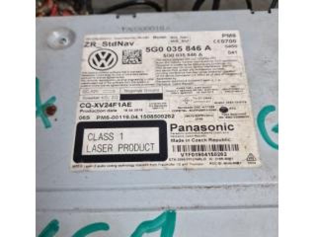 bontott VW GOLF VII Navigációs Fejegység