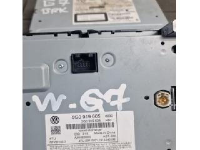 bontott VW GOLF VII Navigációs Fejegység