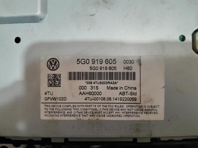 bontott VW GOLF VII Navigációs Fejegység