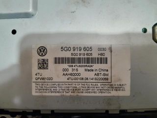 bontott VW GOLF VII Navigációs Fejegység