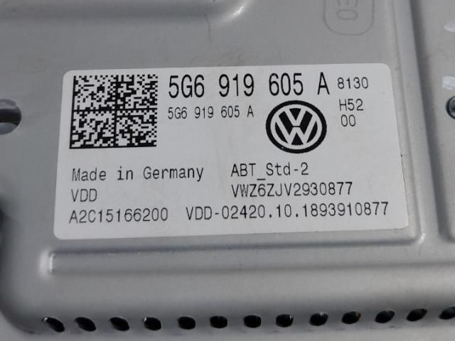 bontott VW GOLF VII Navigációs Fejegység