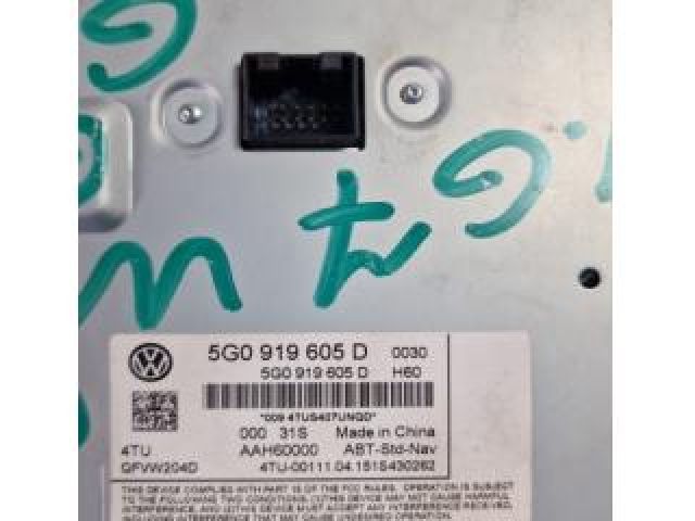 bontott VW GOLF VII Navigációs Fejegység