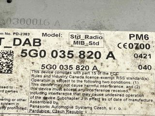 bontott VW GOLF VII Rádió / CD