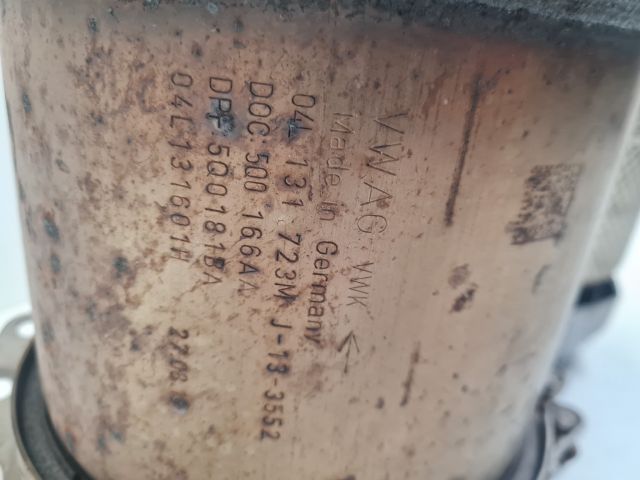 bontott VW GOLF VII Részecskeszűrő