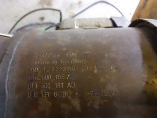 bontott VW GOLF VII Részecskeszűrő