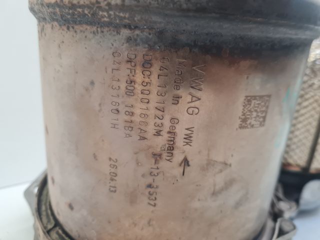 bontott VW GOLF VII Részecskeszűrő