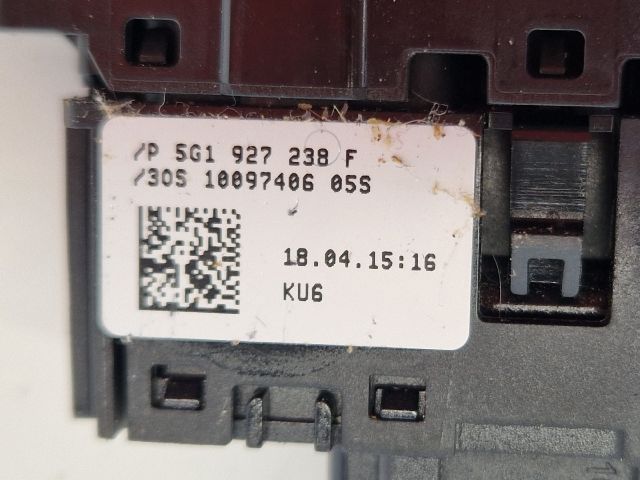 bontott VW GOLF VII Tolatóradar Kapcsoló