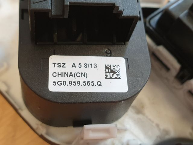 bontott VW GOLF VII Tükör Kapcsoló