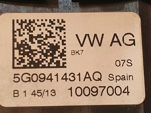 bontott VW GOLF VII Világítás Kapcsoló