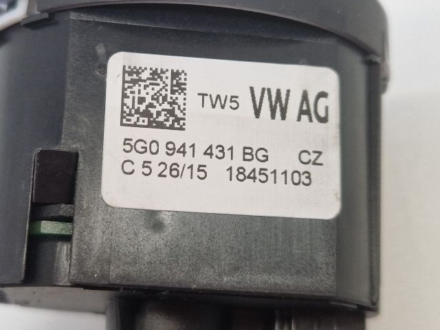 bontott VW GOLF VII Világítás Kapcsoló