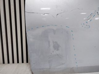 bontott VW GOLF VIII Bal első Ajtó (Üres lemez)