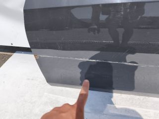 bontott VW GOLF VIII Bal első Ajtó (Üres lemez)