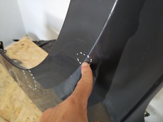 bontott VW GOLF VIII Bal első Sárvédő