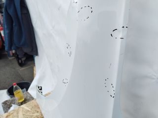 bontott VW GOLF VIII Bal első Sárvédő