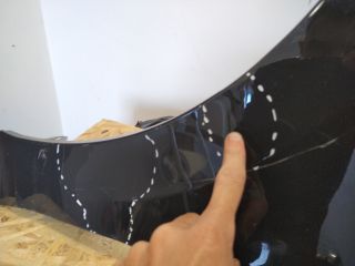 bontott VW GOLF VIII Bal első Sárvédő