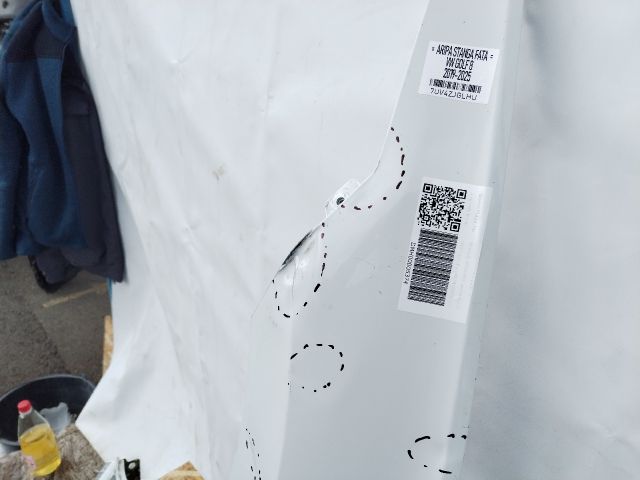 bontott VW GOLF VIII Bal első Sárvédő