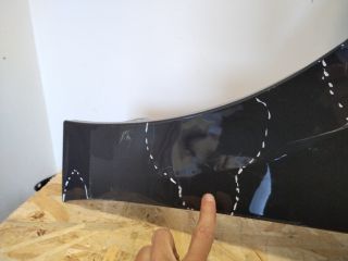 bontott VW GOLF VIII Bal első Sárvédő