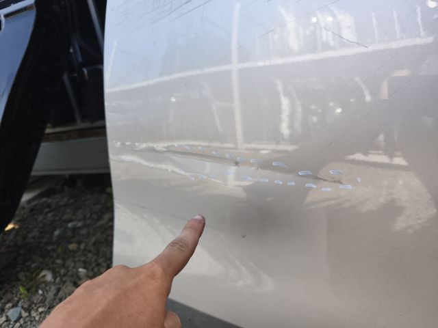 bontott VW GOLF VIII Bal hátsó Ajtó (Üres lemez)