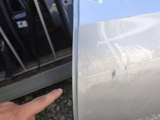 bontott VW GOLF VIII Bal hátsó Ajtó (Üres lemez)