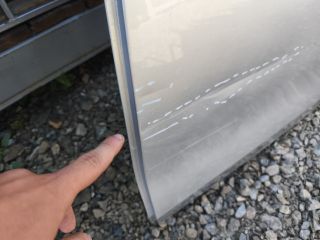 bontott VW GOLF VIII Bal hátsó Ajtó (Üres lemez)