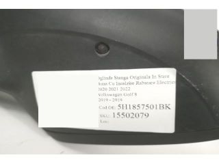 bontott VW GOLF VIII Bal Visszapillantó Tükör (Elektromos)