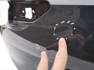 bontott VW GOLF VIII Csomagtérajtó (Üres lemez)