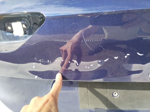 bontott VW GOLF VIII Csomagtérajtó (Üres lemez)