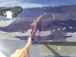 bontott VW GOLF VIII Csomagtérajtó (Üres lemez)