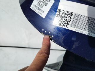 bontott VW GOLF VIII Csomagtérajtó (Üres lemez)