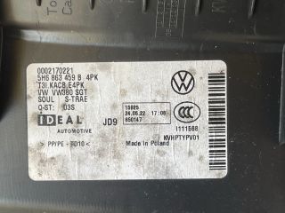 bontott VW GOLF VIII Hátfal Burkolat