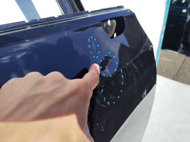 bontott VW GOLF VIII Jobb első Ajtó (Üres lemez)