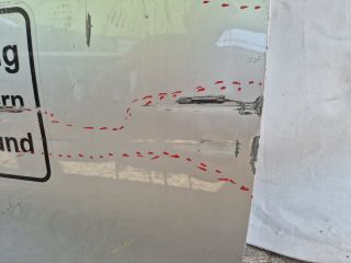 bontott VW GOLF VIII Jobb első Ajtó (Üres lemez)