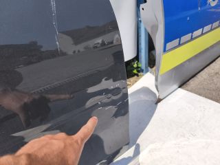 bontott VW GOLF VIII Jobb első Ajtó (Üres lemez)