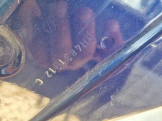 bontott VW GOLF VIII Jobb első Ajtó (Üres lemez)