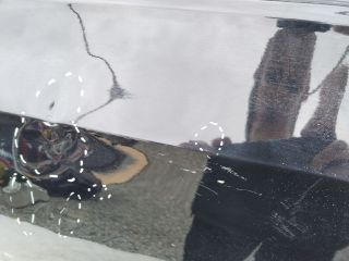 bontott VW GOLF VIII Jobb hátsó Ajtó (Üres lemez)