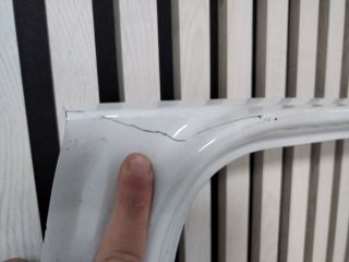 bontott VW GOLF VIII Jobb hátsó Ajtó (Üres lemez)