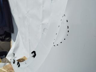 bontott VW ID.4 Bal első Sárvédő