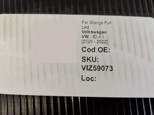 bontott VW ID.4 Bal Ledes Fényszóró