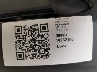 bontott VW ID.4 Hátsó Lökhárító Alsó (Műanyag)
