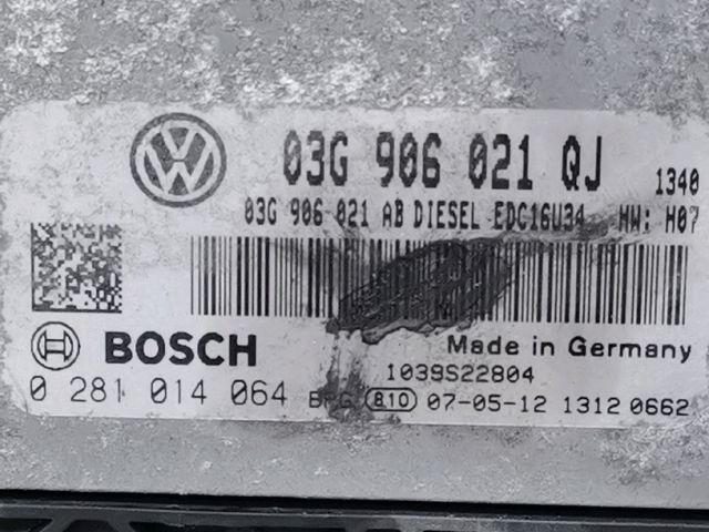 bontott VW JETTA Motorvezérlő