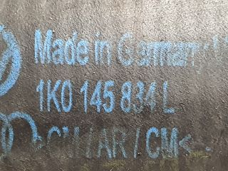 bontott VW JETTA Turbócső