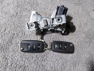 bontott VW JETTA Gyújtáskapcsoló Házzal