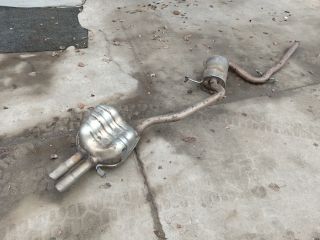 bontott VW JETTA Komplett Kipufogó Rendszer